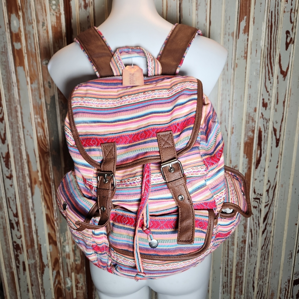 Mudd Backpack Southwest NWT Snap Closure - Picture 15 of 15